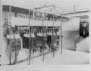 Santa Ana River #2 interior shot of racks