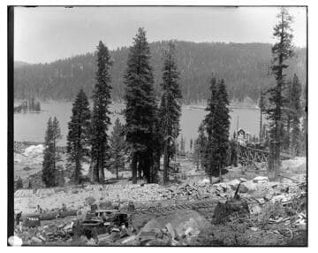 Big Creek Huntington Lake Dams