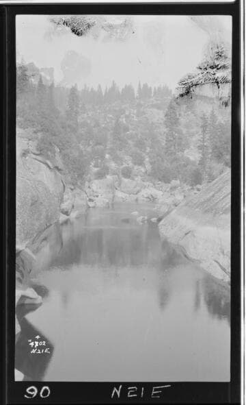 Big Creek Scenery - Sohier's investigation of future developments of Big Creek Project