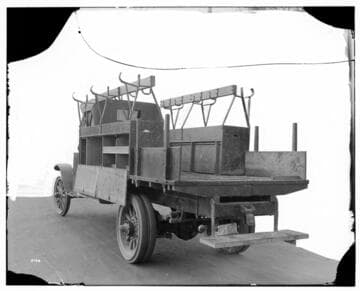 E.D.S. line truck #463