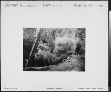 Big Creek Powerhouse #3 - 100 ? cfs of water