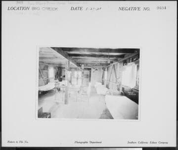 Big Creek, Miscellaneous - Two story bunkhouse at Cascada