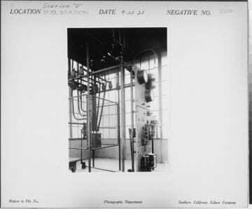 Station D Substation - Interior