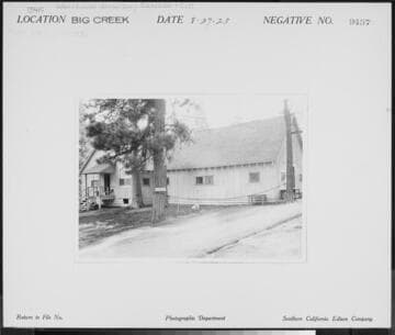 Big Creek, Miscellaneous - Warehouse dormitory, Cascada