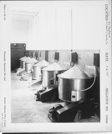 E1.1 - Electric Equipment misc. - Air heaters at Gilbert's Chocolate Candy Company
