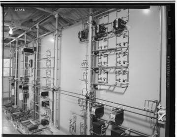 Huston Substation - Control and relay board