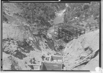 Powerhouse 8 with steel framework completed