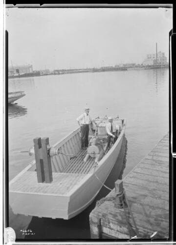 Power boat built for Colorado River use