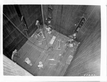 Etiwanda Steam Station - Furnace interior