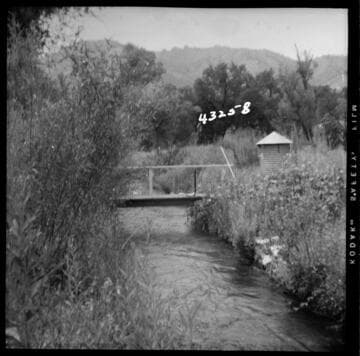 Kaweah #2 - Gauging Station #2 Powerhouse Tailrace looking downstream