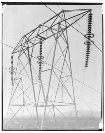 Big Creek Transmission Line - 220kV Transmission Tower with Tie