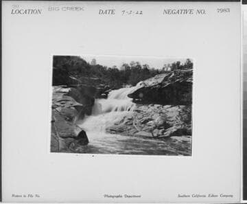 Big Creek, Stevenson Creek Test Dam
