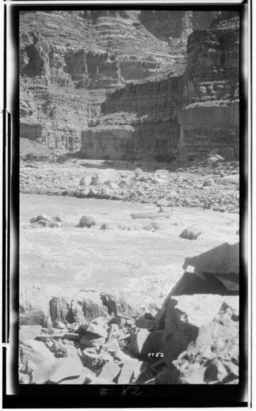 Colorado River - Beached at Dark Canyon