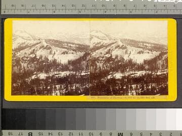 187. Summits of Sierras — 8,000 to 10,000 feet alt