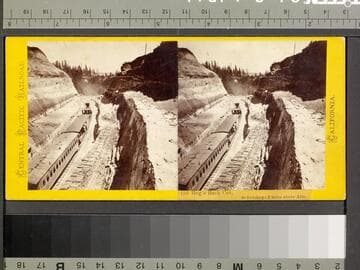 153. Hog's Back Cut, 60 feet deep; 2 miles above Alta