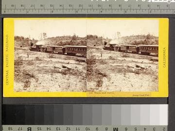 136. Train and Curve, Jenny Lind Flat