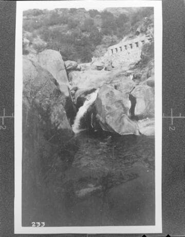 Kaweah #3 Hydro Plant - Middle Fork branch conduit