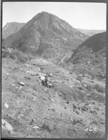 A construction crew working on the excavation for the conduit at Tule Plant
