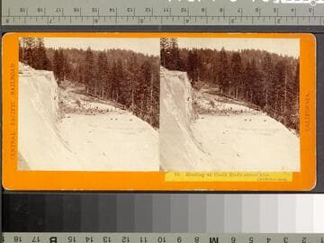 70 Blasting at Chalk Bluffsabove Alta