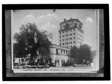 Hollywood Athletic Club, Hollywood, Cal