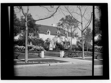Residence of Jack Benny, Beverly Hills, Cal