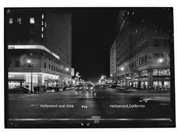 Hollywood and Vine, Hollywood, California