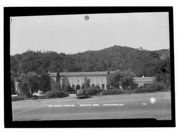 The Greek Theatre, Griffith Park, Hollywood, Cal