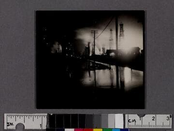 Los Angeles oil wells (Santa Fe Springs?)