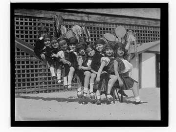 Meglin Kiddies performing at Gables Beach Club, Santa Monica
