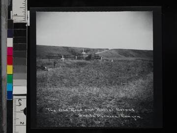 The Old Road and Burial Ground, Santa Monica Canyon