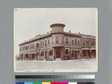 Citizens Bank at the corner of Euclid and Holt in Ontario, California