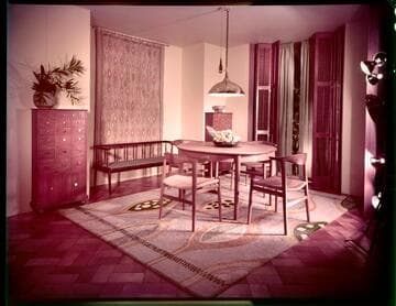 Arts of Daily Living Exhibition: Scandanavian–American dining alcove