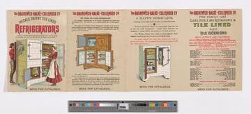 The Brunswick-Balke-Collender Co. Wickes patent tile lined refrigerators