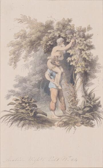 Illustration to "The Arabian Nights"