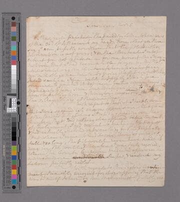 Beilby Porteus, Bishop of London. Letter to Hannah More