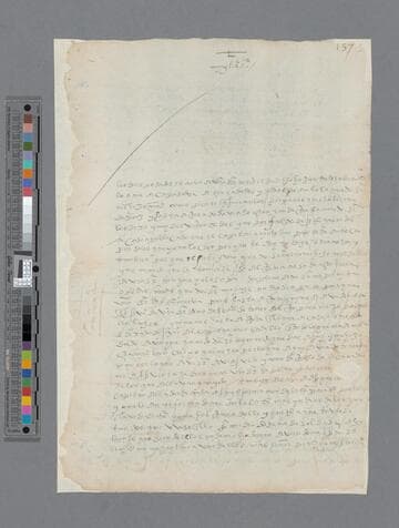 Francisco Martin letter to Gonzalo Pizarro