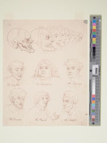 Eight Ages of Women and Six Physiognomic Studies