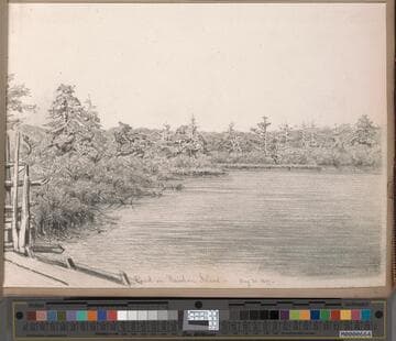 Pond on Naushou Island