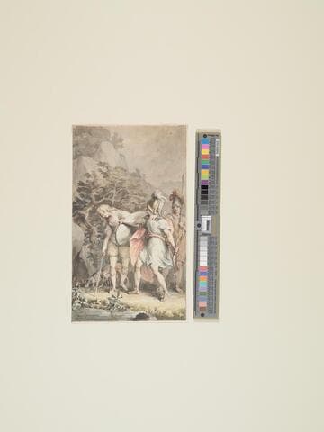 Rinaldo Discovering Armida (?)