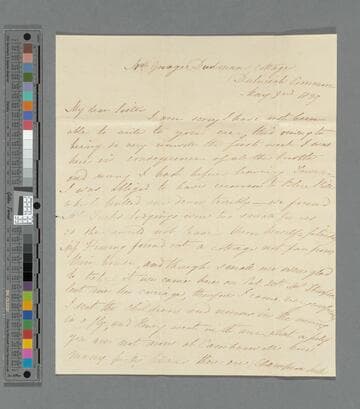 E. Briggs letters to Catharina M. Briggs