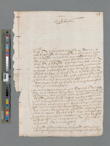 Hernando de Herrera letter to Gonzalo Pizarro