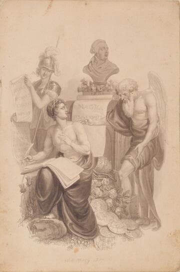 Illustration to British History, Allegorical