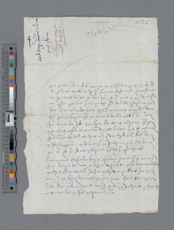 Diego Ramirez letter to Gonzalo Pizarro