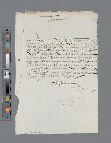 Gonzalo Pizarro letter to Cabildo de San Francisco de Quito