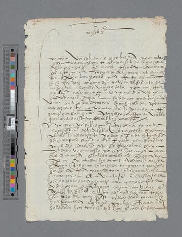 Gonzalo Pizarro letter to Martín Prieto?