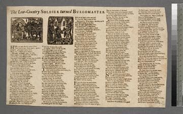 The low-country soldier turned burgomaster