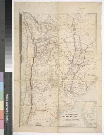 The provinces of the Rio de la Plata and adjacent countries : chiefly from the map constructed / by J. Arrowsmith for Sir Woodbine Parish, K.C.H., drawn by Augustus Petermann