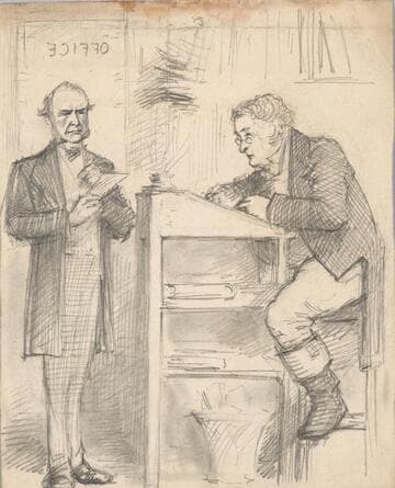 Office Manager and a Clerk