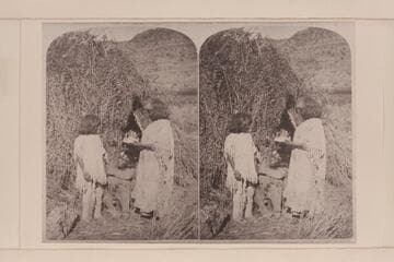 [print from a stereo] Kai-Vav-Its.  Proud of Their Grand-Son