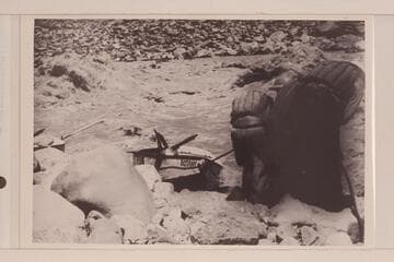 Lining the "Botany" in what appears to be Hermit Creek.  Nevills party of 1938